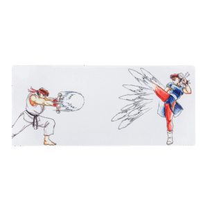 World Warrior Showdown XL Gaming Desk Mat | Ryu vs. Chun-Li