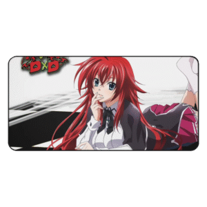 Rias Gremory XL Gaming Desk Mat | Crimson Princess Edition